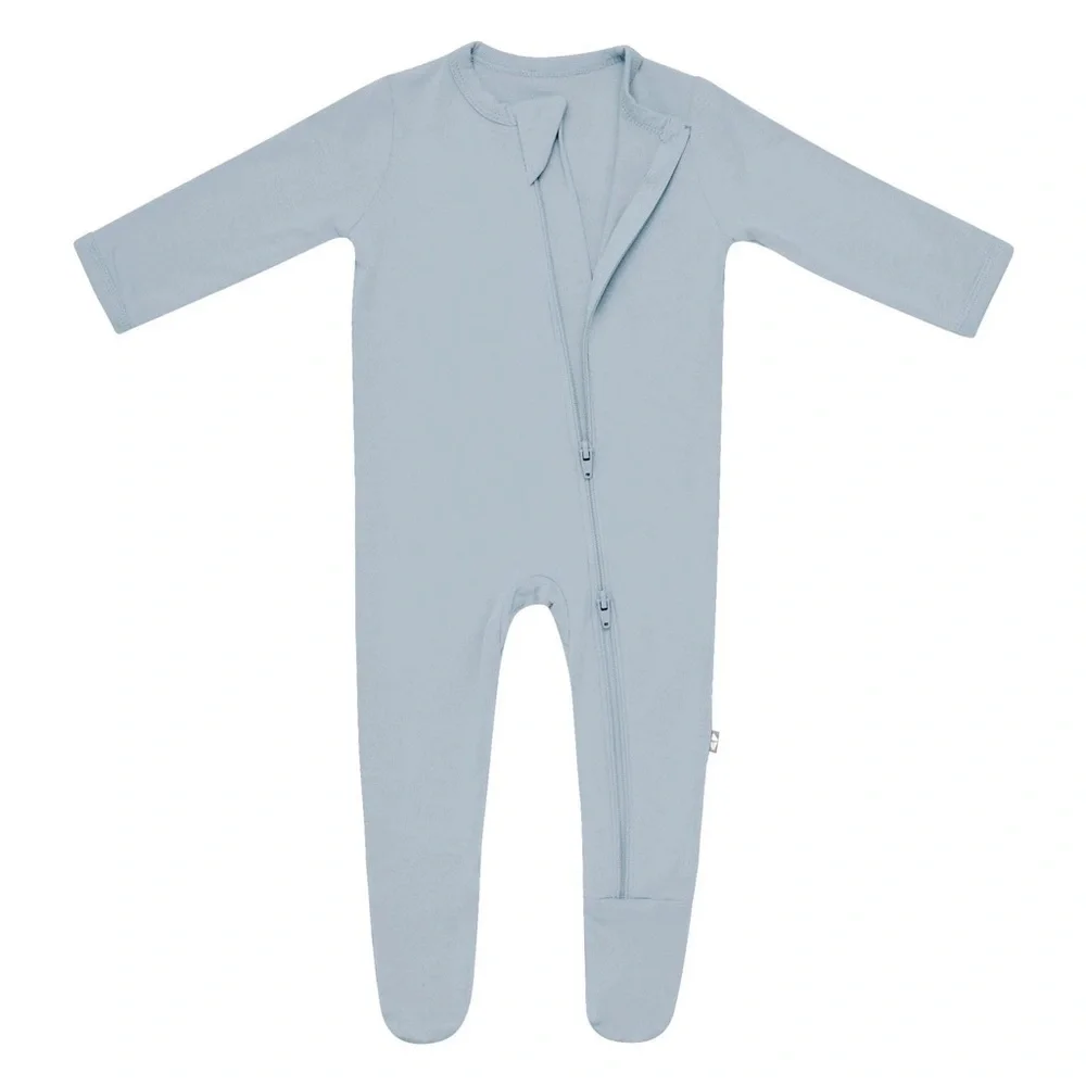 KYTE Baby Blue/Gray Preloved at Cozy 18-24 Mnths Kids One Piece